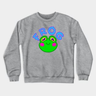 Kawaii decora frog Crewneck Sweatshirt